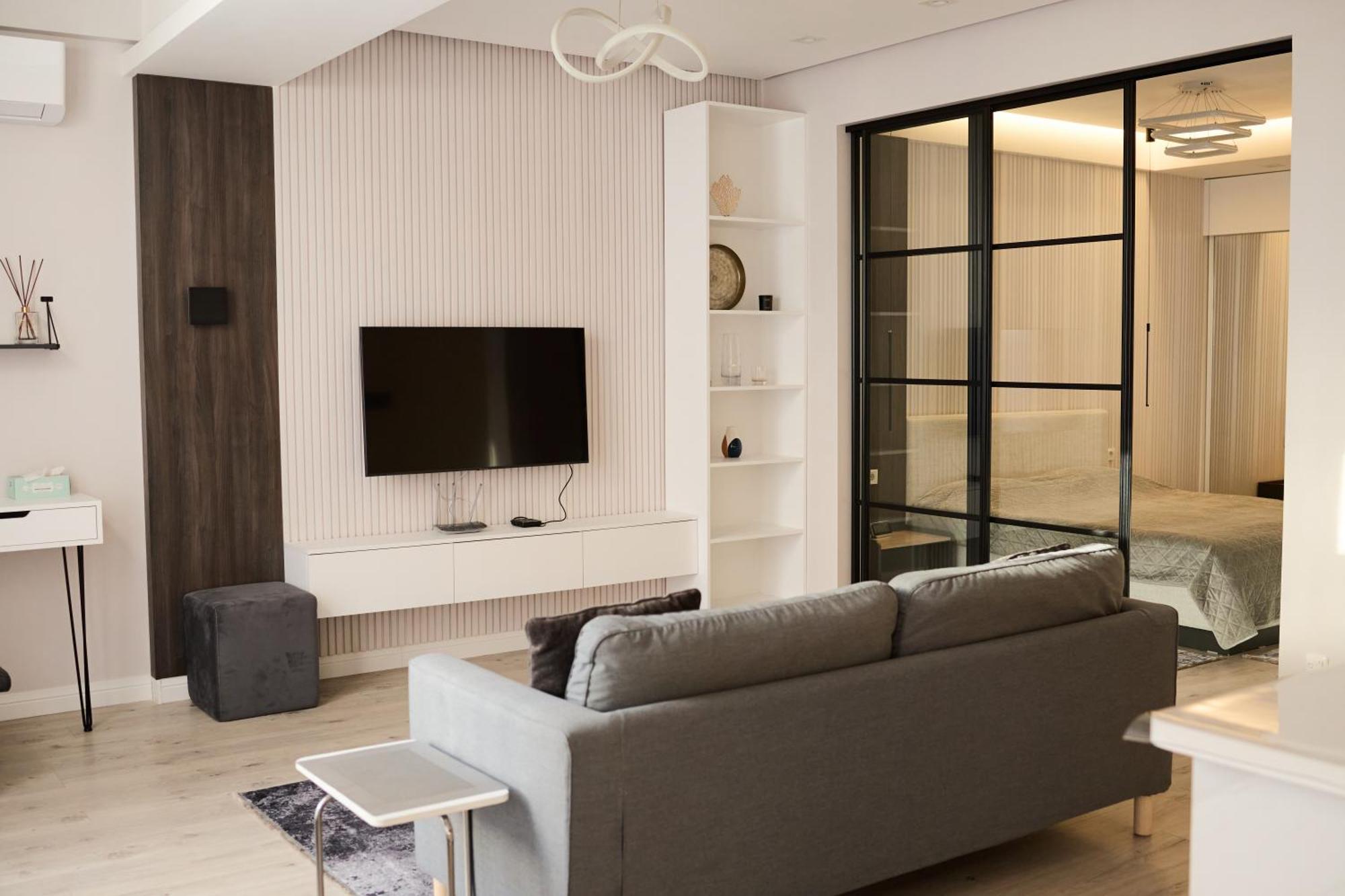 Lovely 1-Bedroom Rental Unit In Downtown Dusjanbe Exteriör bild